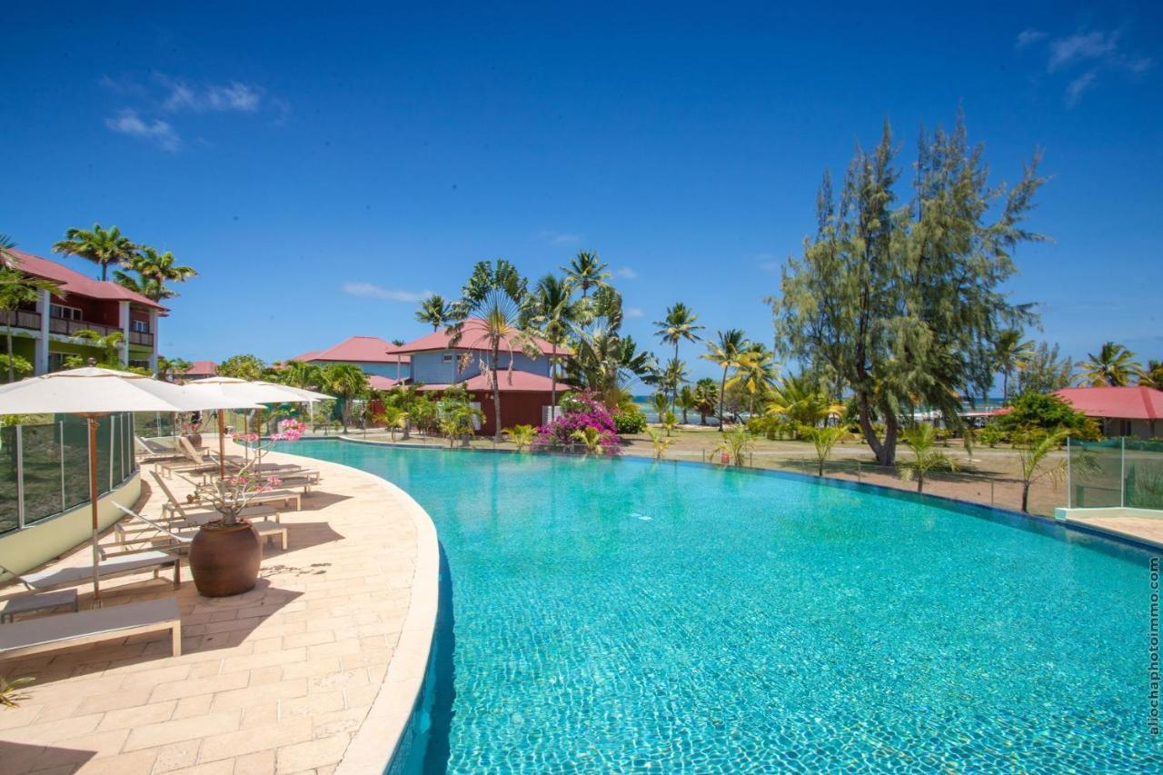 Villa Maorie 1 Chambre Avec Piscine Privee Le François Esterno foto