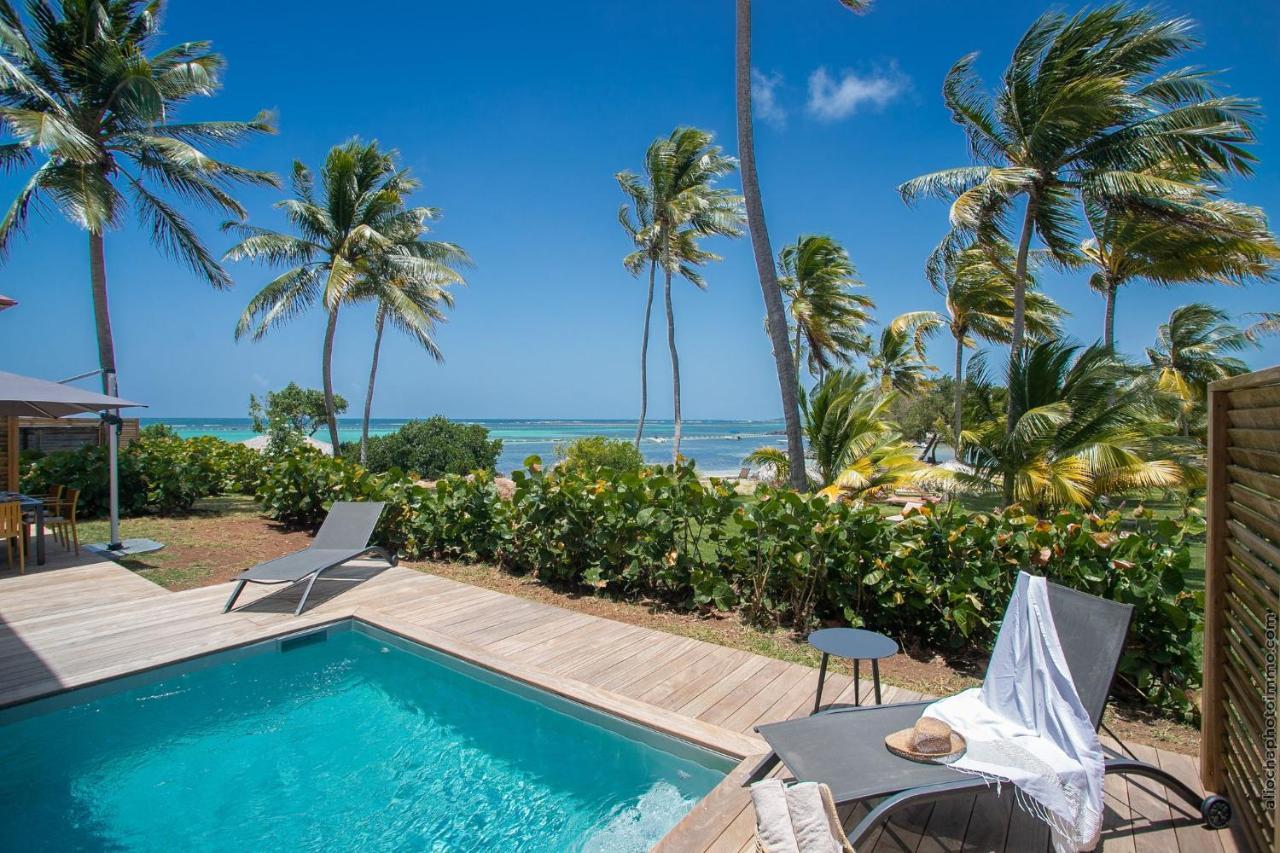 Villa Maorie 1 Chambre Avec Piscine Privee Le François Esterno foto