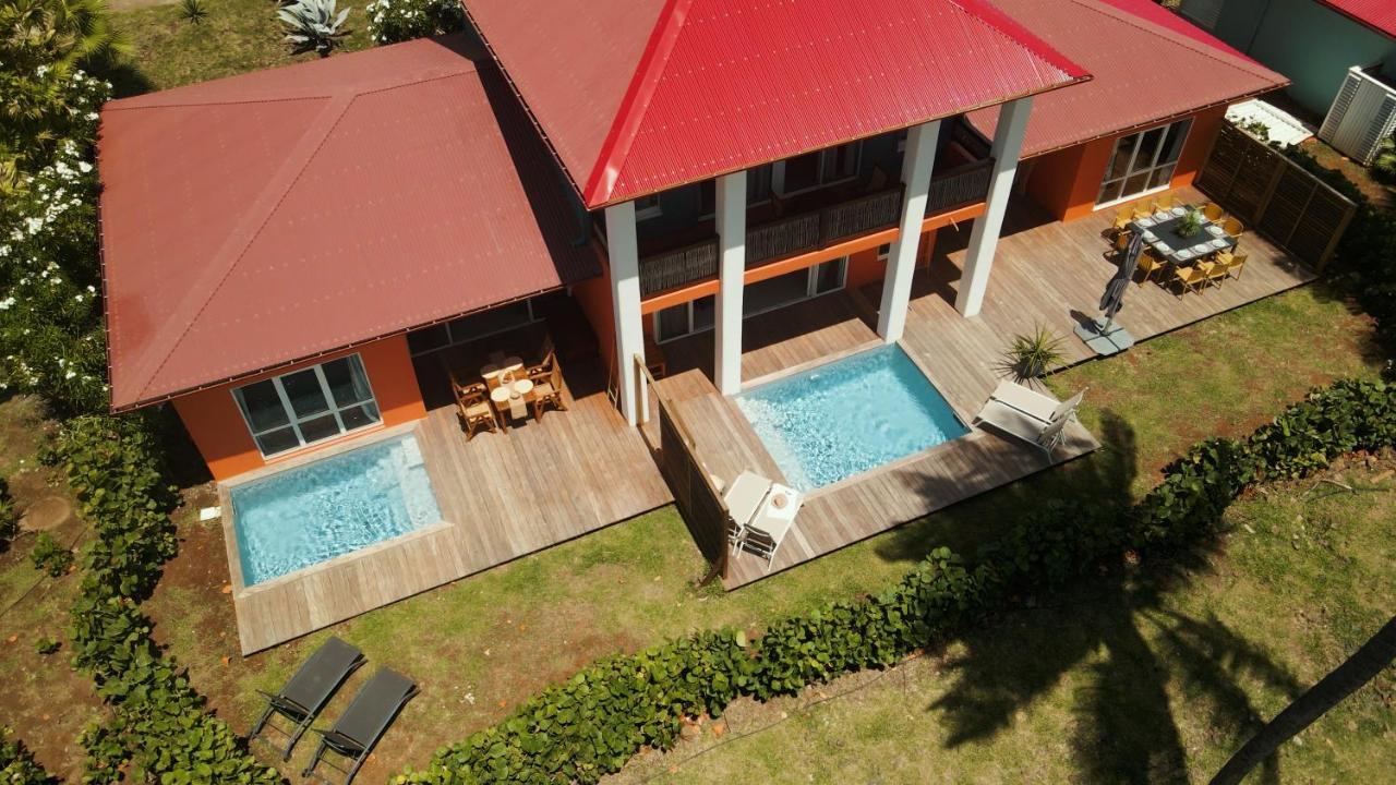 Villa Maorie 1 Chambre Avec Piscine Privee Le François Esterno foto
